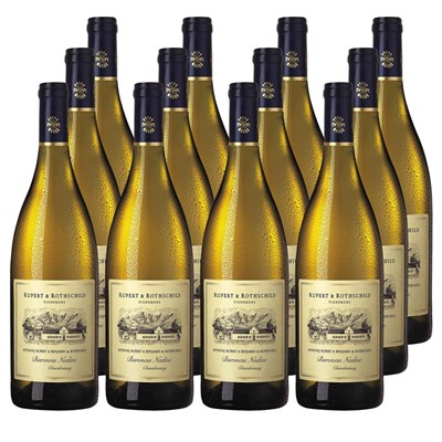Case of 12 Rupert & Rothschild Baroness Nadine Chardonnay 75cl White Wine
